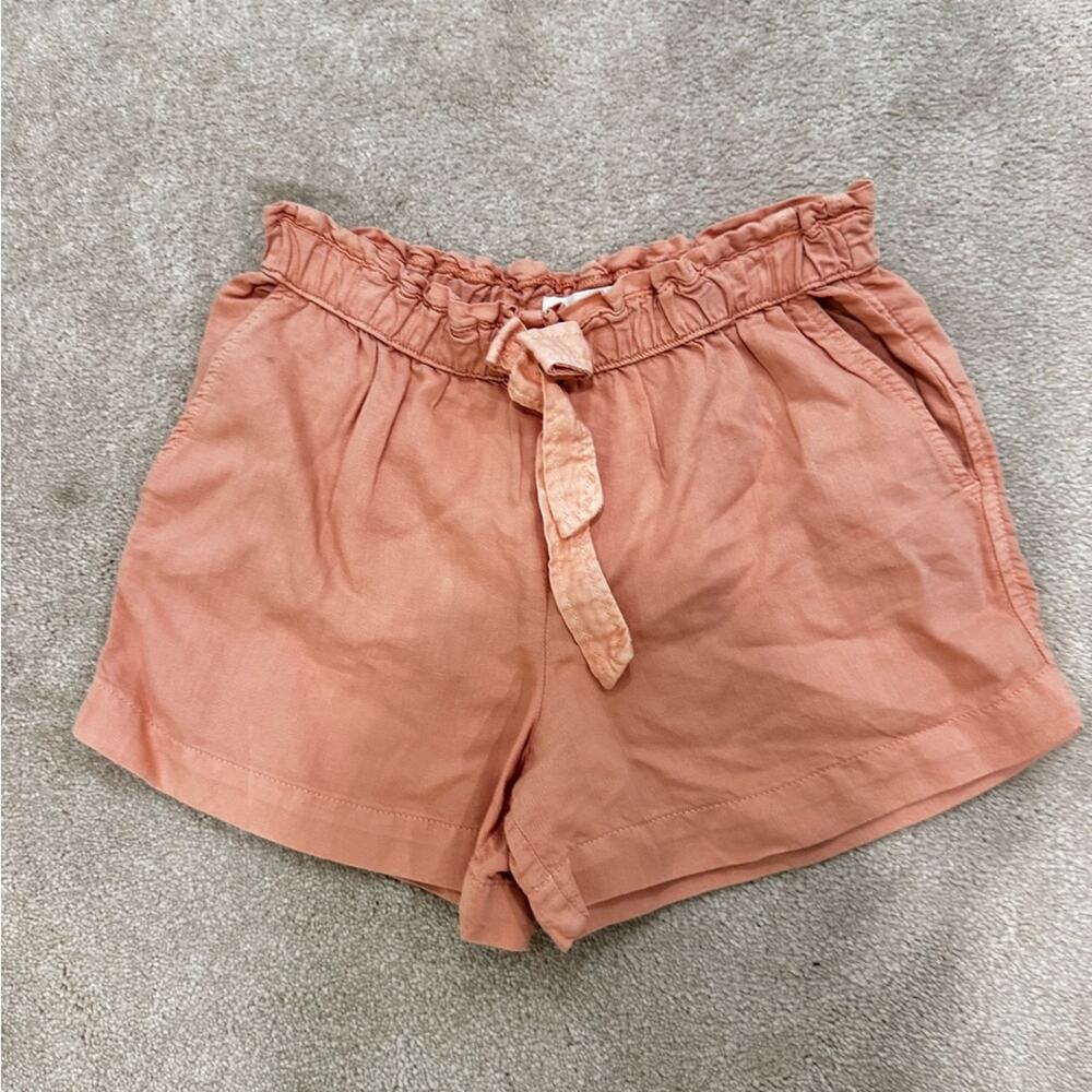 Girls Bella Dahl Peach\ Shorts Elastic Waistband, size 12